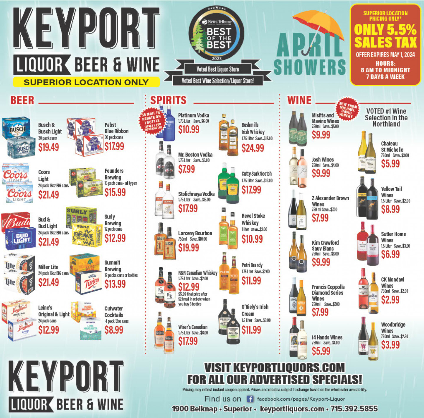 Superior Location Keyport Liquor Store, Restaurant & Lounge